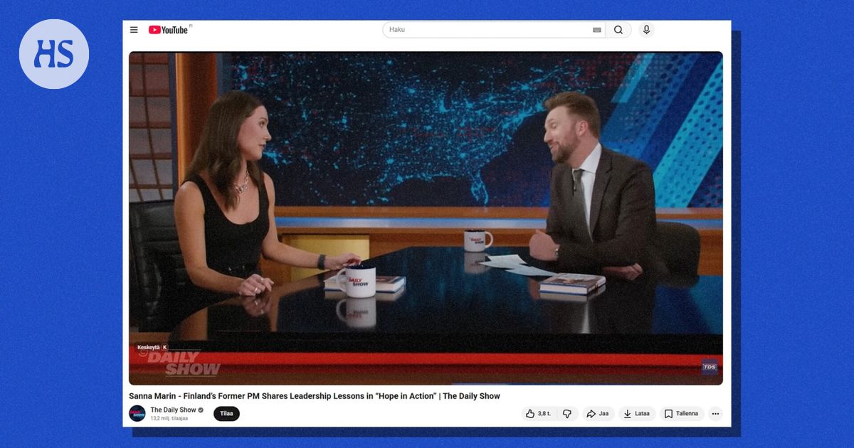 Sanna Marin vieraili amerikkalaisessa tv-show’ssa ja laski leikkiä pääministeriaikansa kohuilla