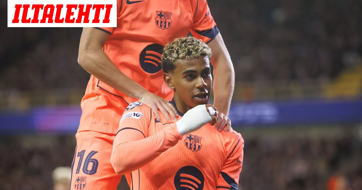 Lamine Yamal pelasti Barcelonan