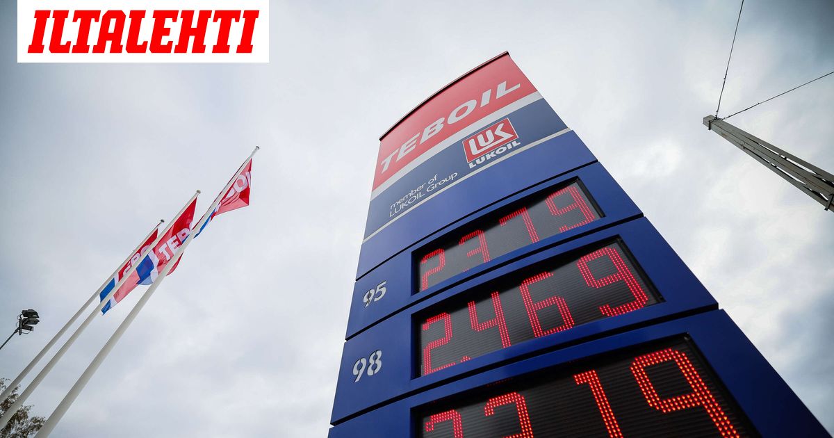 Diesel alkaa olla loppu, bensiiniä riittää viikoksi