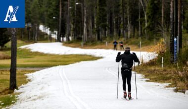 Lämmin sää sulatti kolmanneksen Levin lumivarastoista