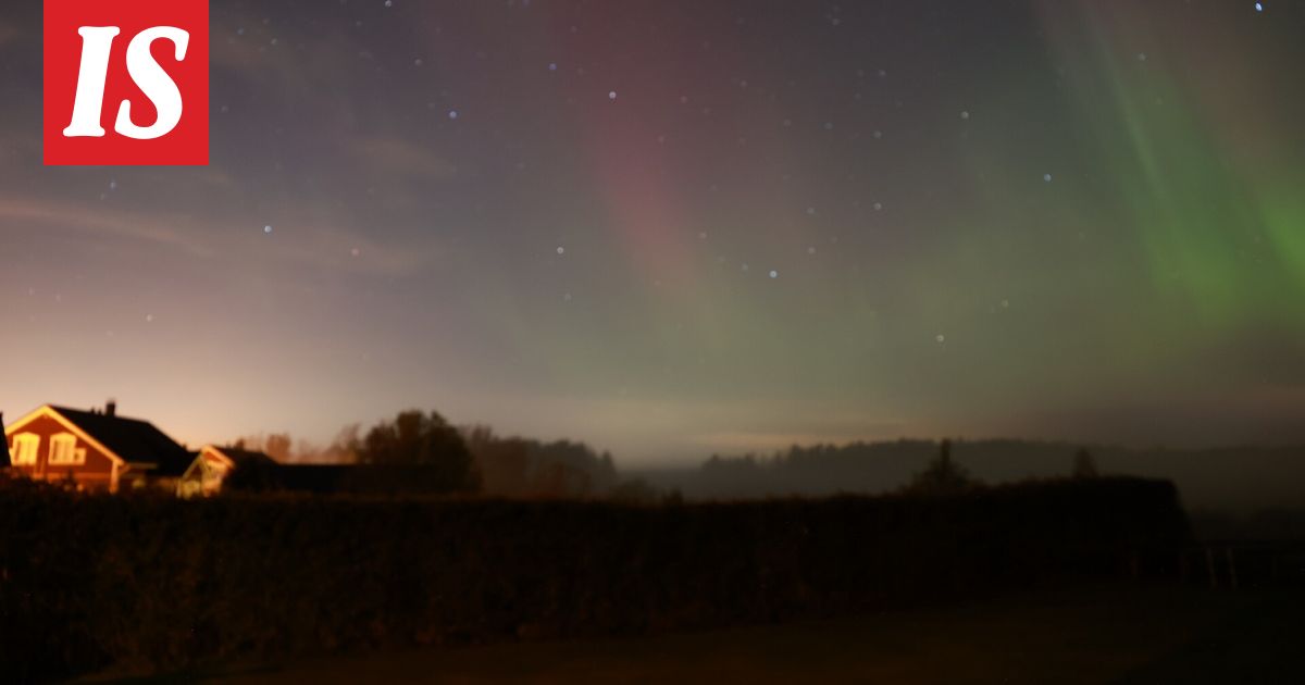Katseet taivaalle: Täällä voit nähdä revontulia ensi yönä