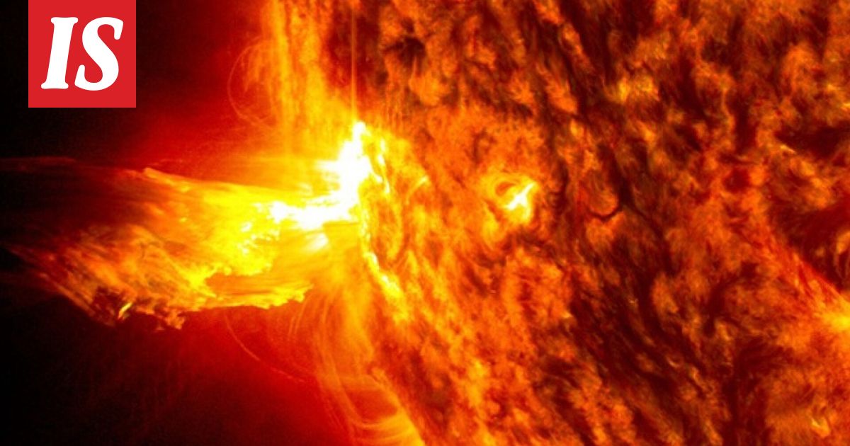 Simulaatio: Raju aurinkomyrsky voisi tuhota kaikki satelliitit