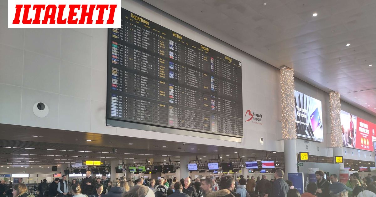 Brysselissäkin suljettiin lentokenttä