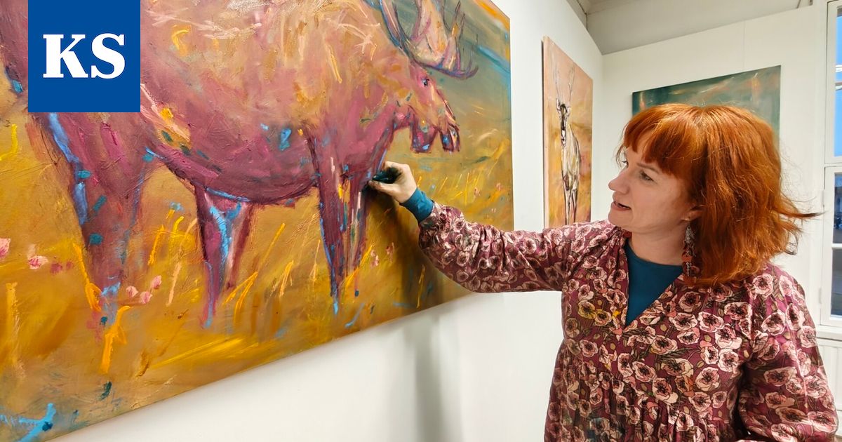 Luonto ja ihmiset kohtaavat Reetta Kosken uudessa näyttelyssä