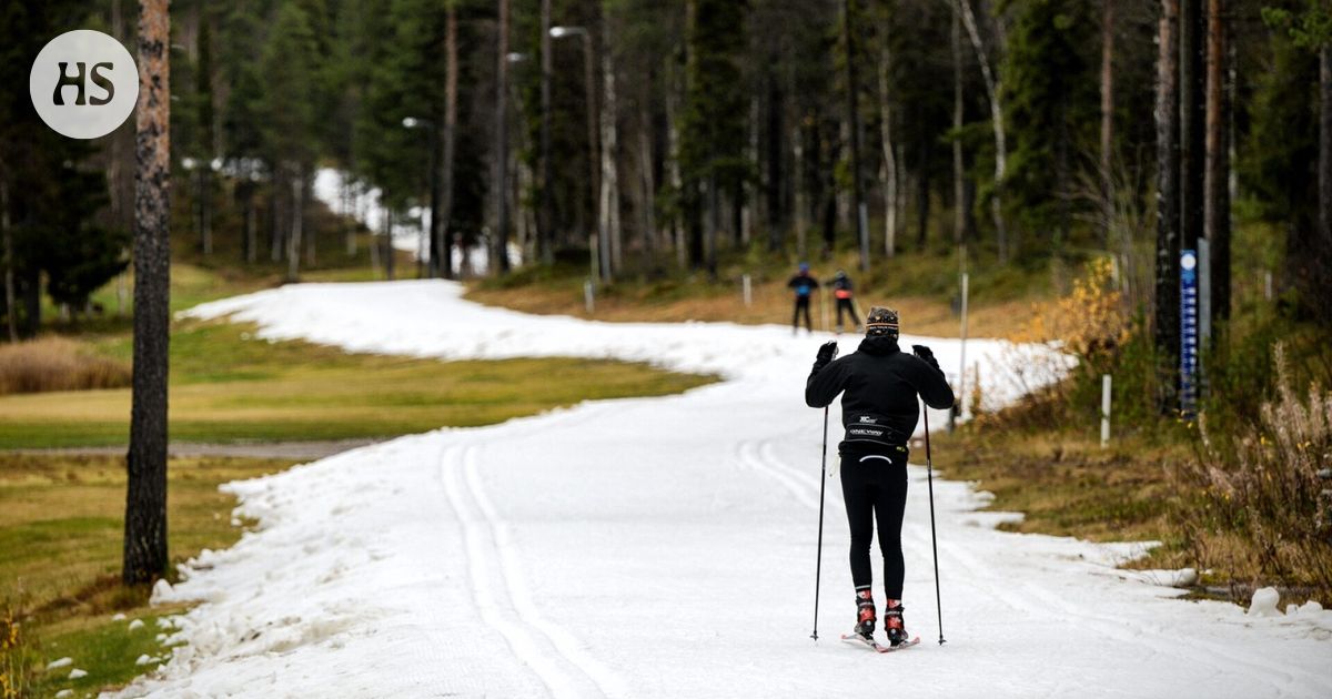 Lumipula vaivaa Levillä – ladut kiinni