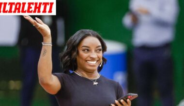 Simone Biles vihjailee silikonirinnoista – Paljonpuhuva kommentti