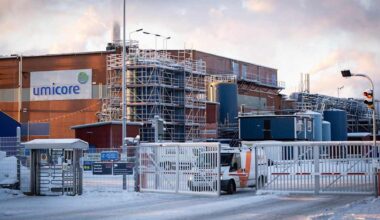 Koboltti- ja akkumateriaalivalmistaja Umicore aloittaa muutosneuvottelut – koskee yli 400:aa työntekijää | Keski-Pohjanmaa