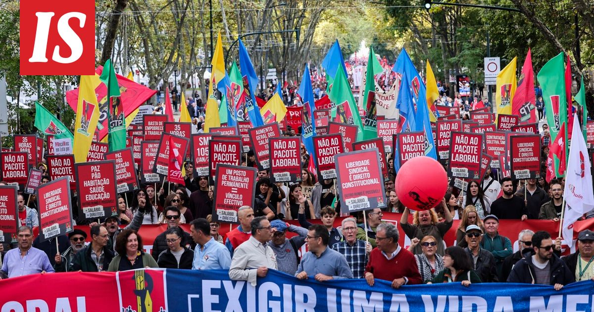 Portugaliin tulossa yleislakko - Ilta-Sanomat