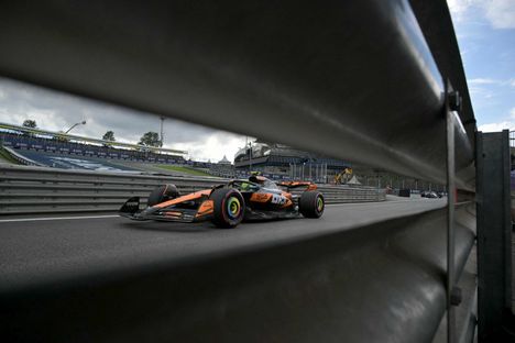 McLarenin Lando Norris ajoi Brasilian GP:n paalupaikalle.
