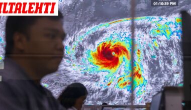 Supertaifuuni iskee, yli miljoona pakenee kodistaan