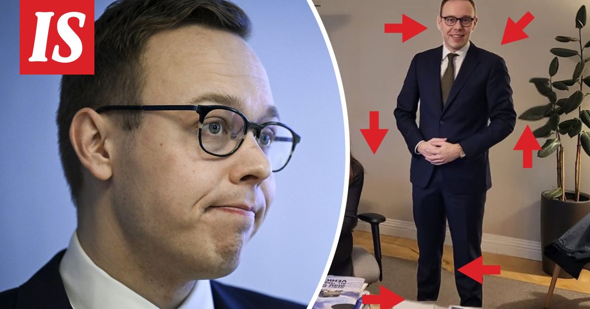 Matias Marttinen julkaisi muokatun kuvan – ministerin esikunta myöntää