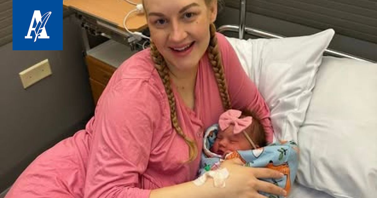 Tamperelainen Auri Kananen sai lapsen isänpäivänä – synnytys kesti 79 tuntia