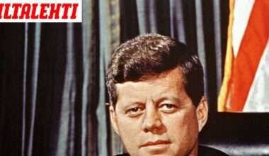 Hän on uutuussarjan John F. Kennedy