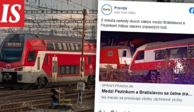 Kaksi junaa törmännyt Slovakiassa - Ilta-Sanomat