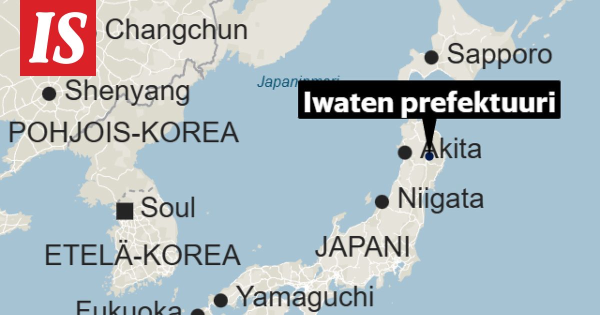 Tsunamivaroitus Japanissa - Ilta-Sanomat