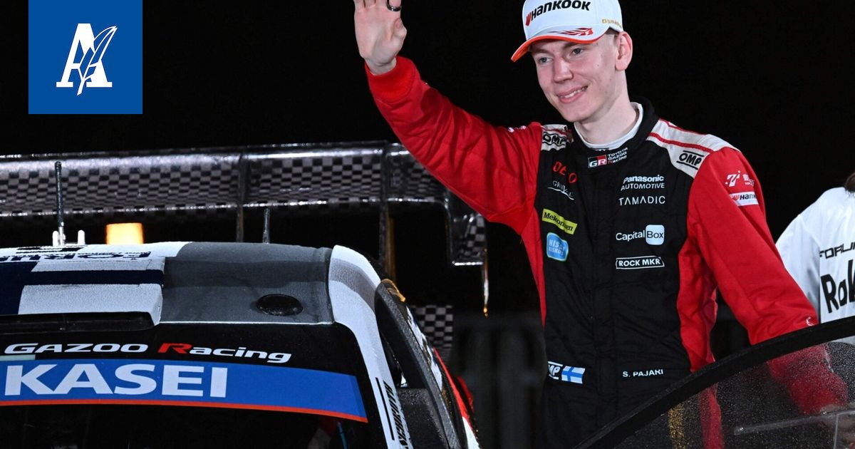 Sami Pajarille uran ensimmäinen palkintosija rallin MM-sarjassa