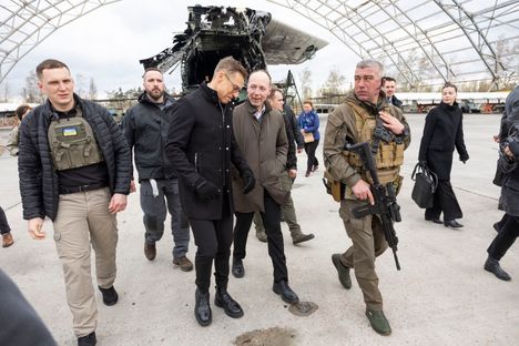 Alexander Stubb Kiovassa 3. huhtikuuta 2024.