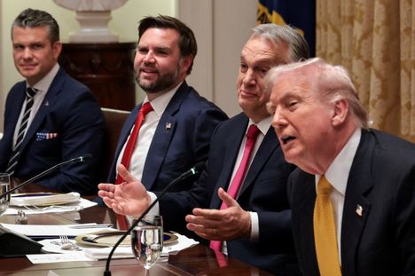 Viktór Orbán. Trumpin mieluisa vieras.