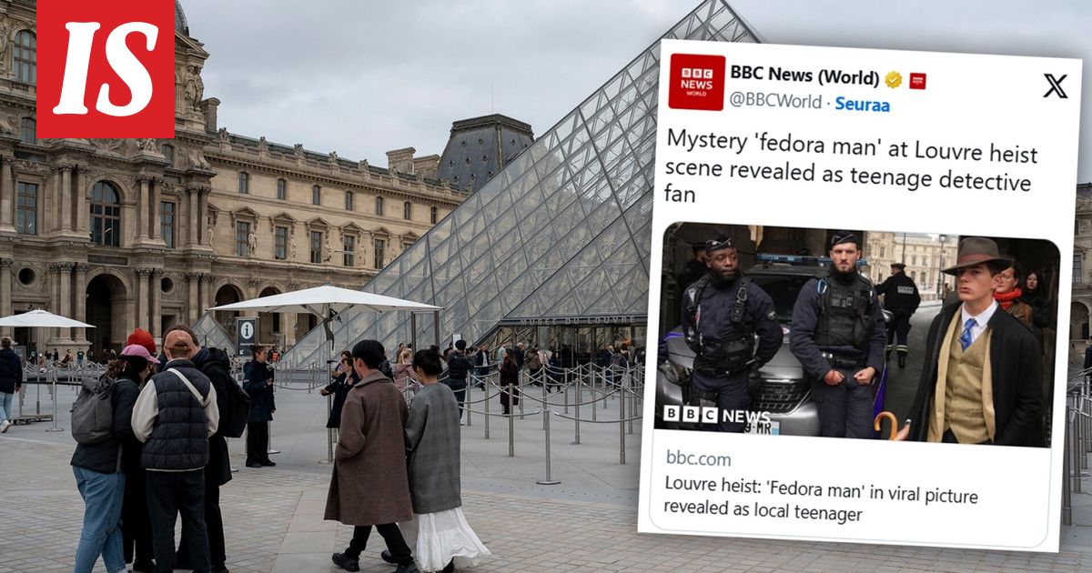 Louvren ”salapoliisin” henkilöllisyys selvisi - Ilta-Sanomat