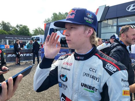 Heippa, minä lähden nyt rata-autoilijaksi, totesi Kalle Rovanperä. Arkistokuva.