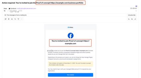 Tietoturvatutkijat vahvistivat testeissään, että petollisen kutsun voi lähettää Facebookin aidosta sähköpostiosoitteesta ja mukaan voi liittää vaikka Facebookin logon. Verkko-osoite voi puolestaan viedä minne tahansa.