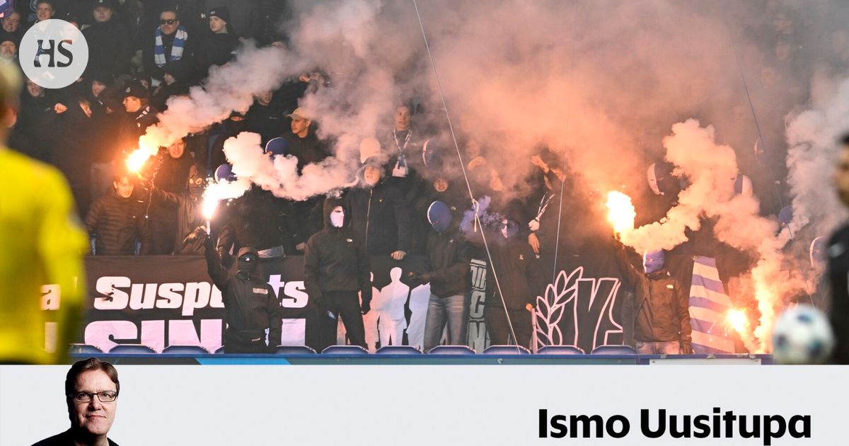 Kommentti: Droonilla aiottiin keskeyttää HJK:n ottelu