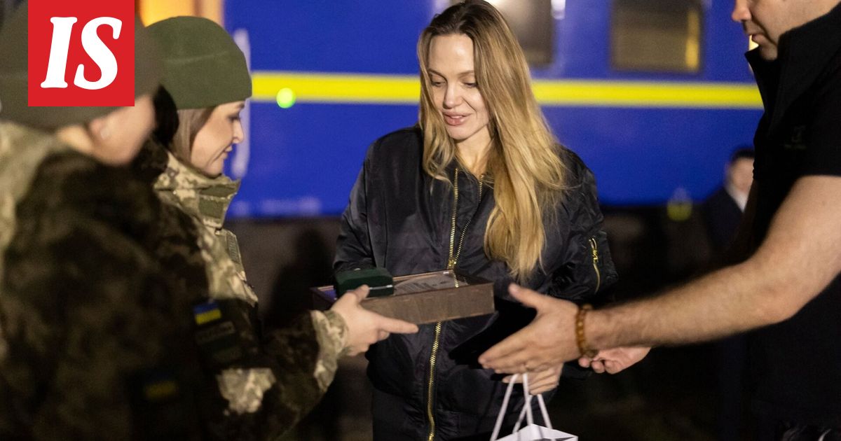 Angelina Jolie joutui hurjaan vaaratilanteeseen Ukrainassa