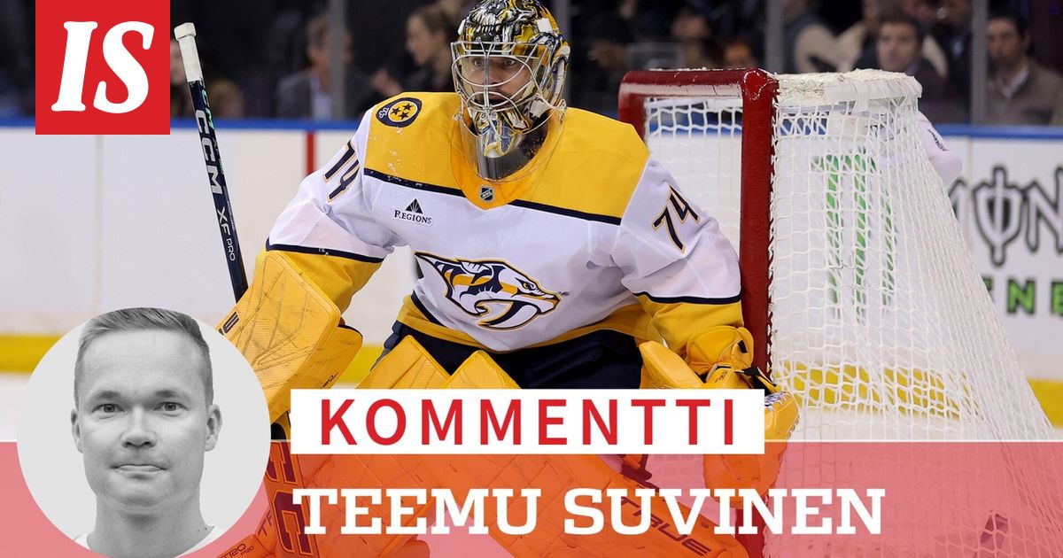 Juuse Saros: ura tuhoutumassa - Ilta-Sanomat