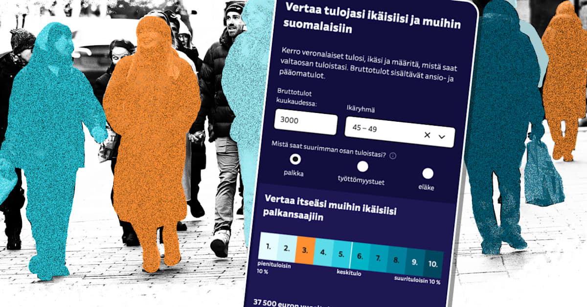 Luulitko olevasi keskituloinen? Katso tästä, miten kaltaisesi tienaavat | Talous