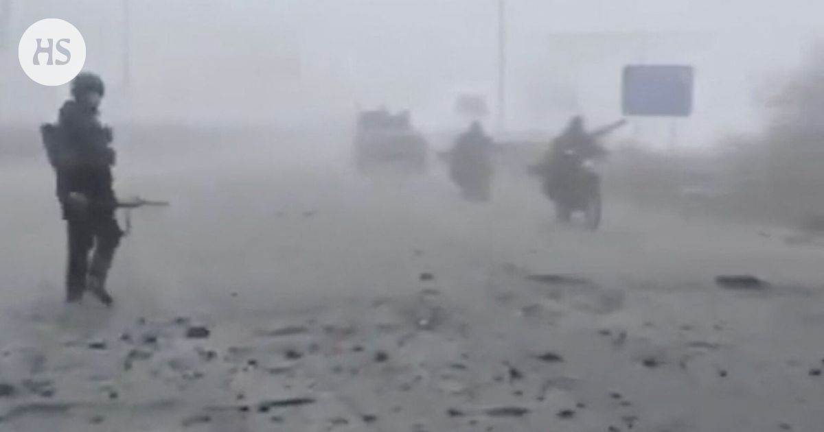 Venäjän joukot ajoivat paksussa sumussa kohti Pokrvoskia