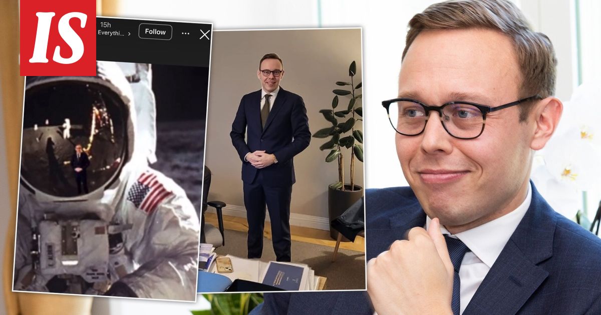 Nyt kuvakohusta puhuu työministeri Marttinen: Tämä on meemeistä suosikkini