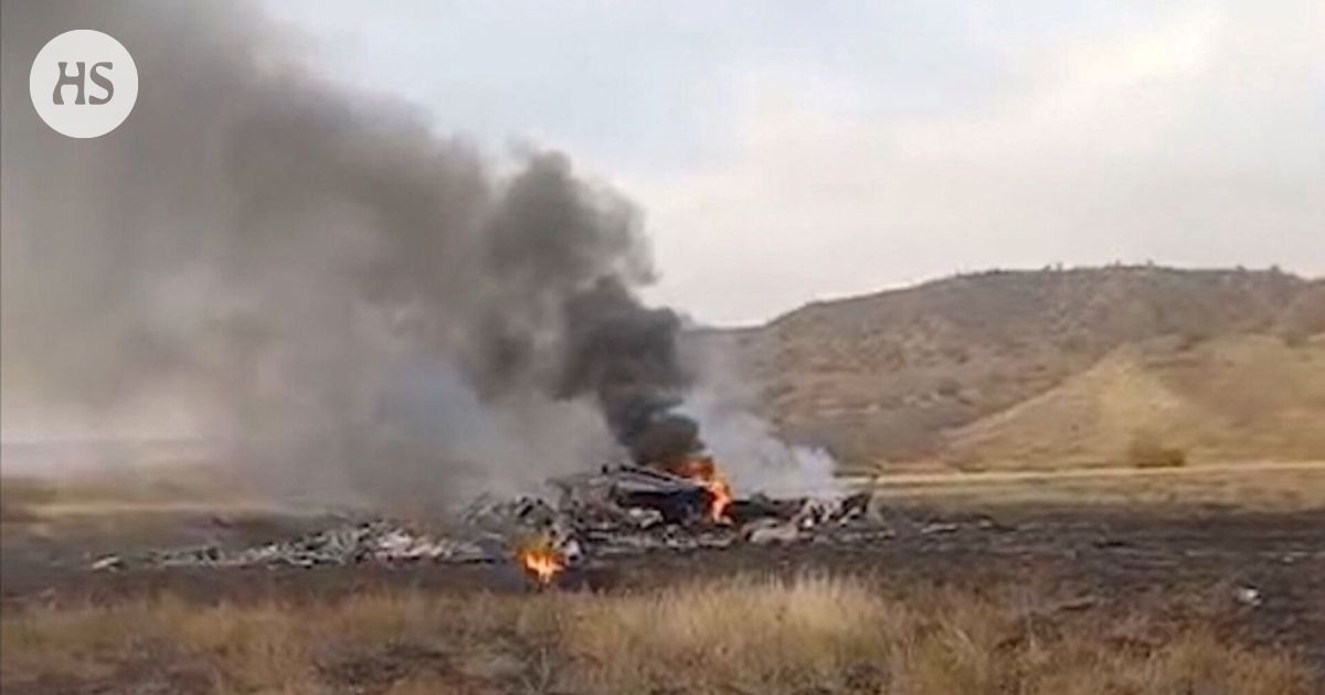 Turkin asevoimien rahtikone syöksynyt maahan Georgiassa, kyydissä 20 ihmistä