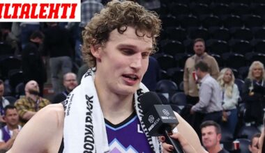 Röyhkeää menoa! Lauri Markkanen hurjana