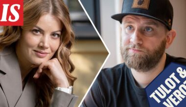 Tulot ja verot 2024: Näin paljon Janni Hussi ja Joel Harkimo tienasivat