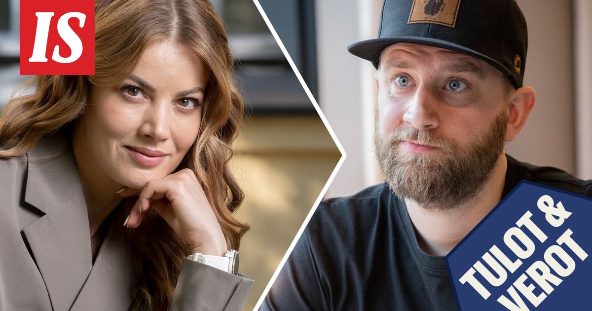 Tulot ja verot 2024: Näin paljon Janni Hussi ja Joel Harkimo tienasivat