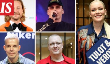 Tulot ja verot: Näin suositut artistit tienasivat