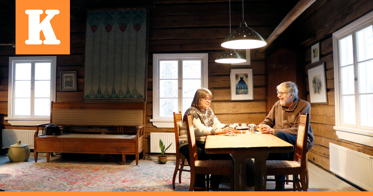 Suomen kaunein koti -finalisti Pudasjärven Rytingissä – Arja ja Seppo Äikäs ovat kunnostaneet yli 200 vuotta vanhaa kotiaan 15 vuoden ajan