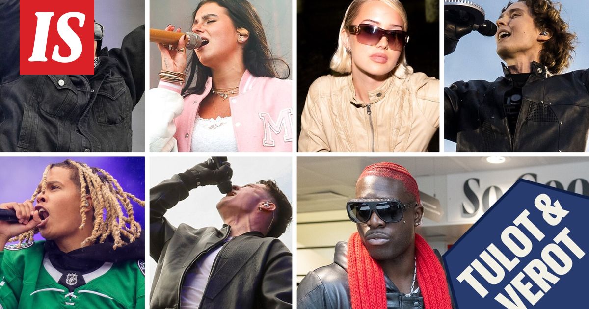 Tulot ja verot 2024: Mirellan, Sexmane ja muiden suomiräppärien tulot