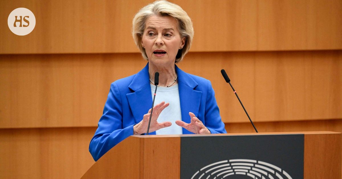 Von der Leyen: Jos Venäjän jäädytettyihin varoihin ei kosketa, vaihtoehto on EU:n yhteisvelka