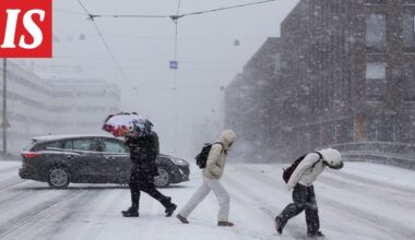 Talvimyräkkä iskee Suomeen – ajokeli muuttuu osassa Suomea vaaralliseksi