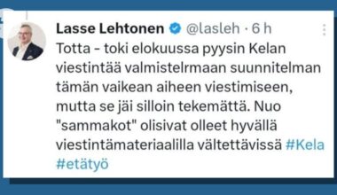 Kelan pääjohtaja syytti öisessä postauksessa Kelan viestintää ”sammakoistaan”