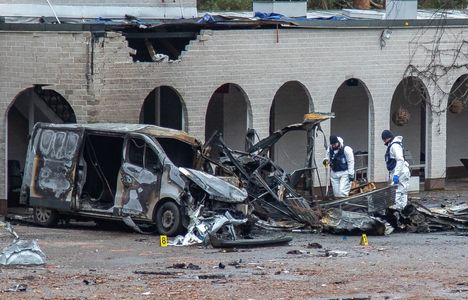 Joroisissa tapahtunut voimakas räjähdys aiheutti laajoja tuhoja.