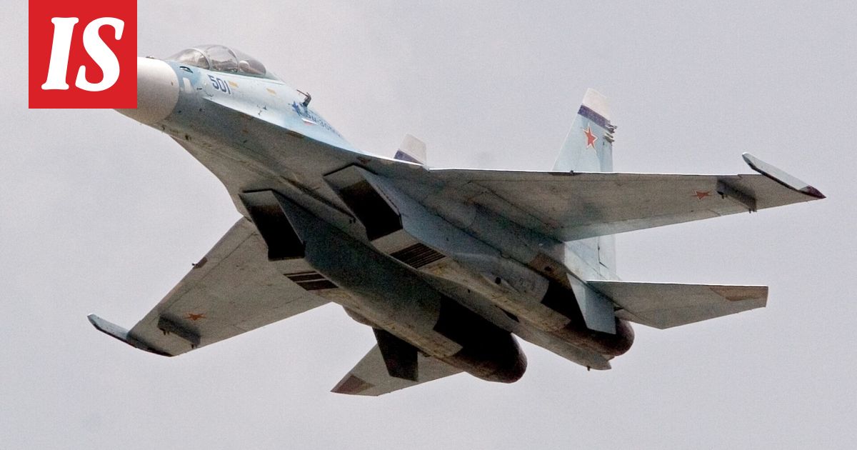 Venäjän hävittäjä syöksyi maahan Karjalassa