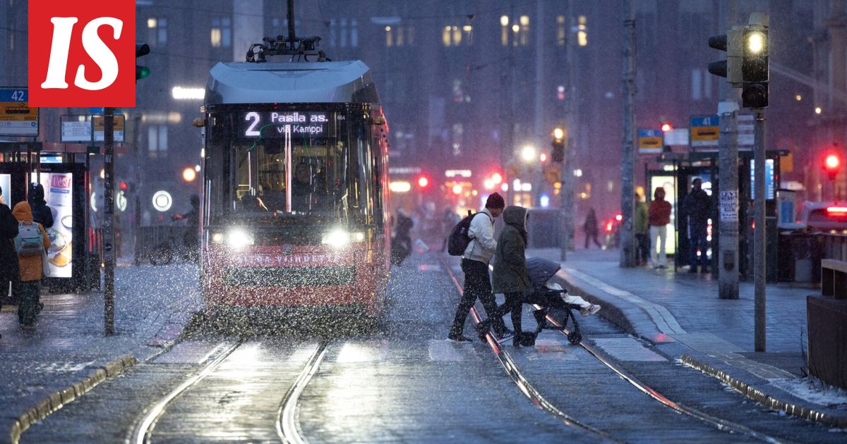 Talvi iskee koko maahan – ensilumi myös etelään