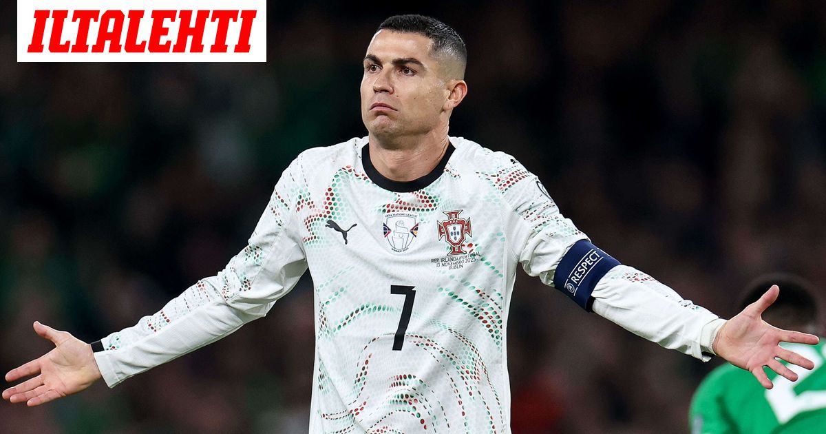 Cristiano Ronaldo punaisella ulos – Portugalin MM-kisapaikka vaarassa
