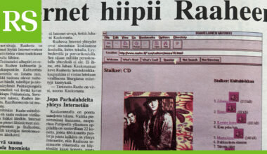 Vuosien takaa: Internet hiipii Raaheenkin, kerrottiin lokakuussa 1995