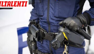 15-vuotias sarjaryöstäjä uhkasi puukolla – Poliisi turvautui aseeseen
