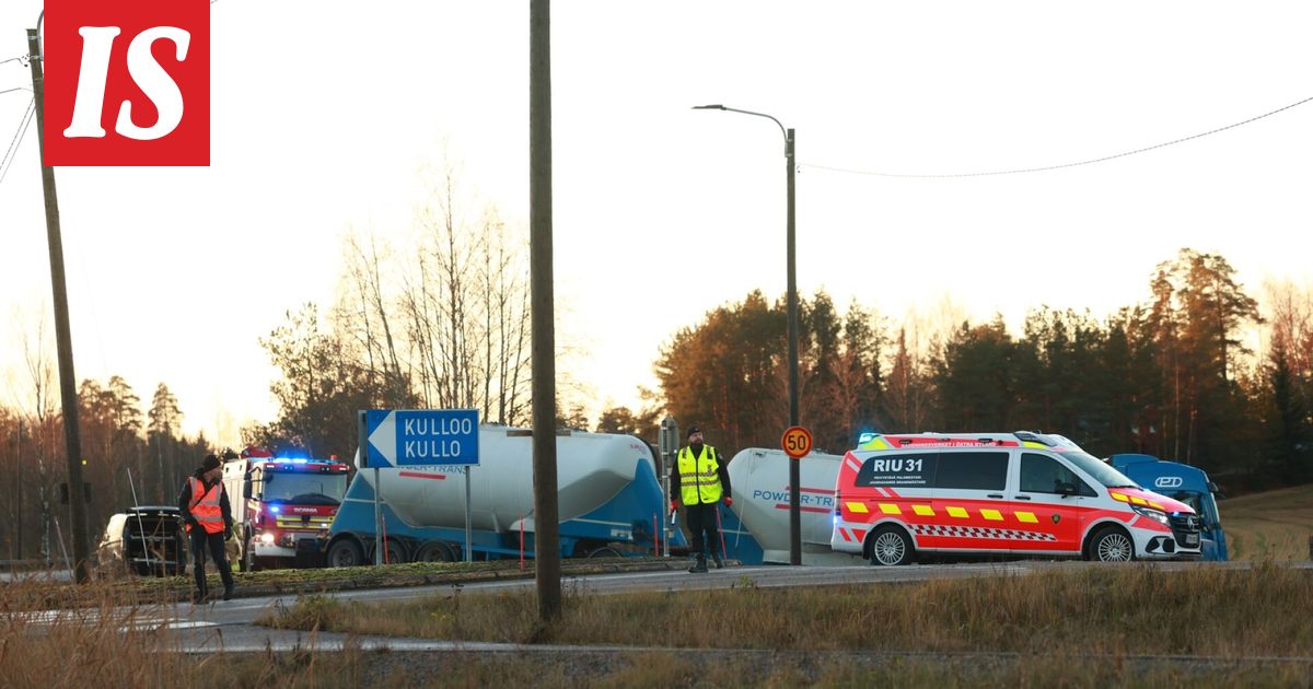 Lumisade aiheuttanut runsaasti liikenneonnettomuuksia - Ilta-Sanomat