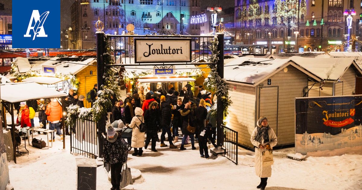Tampereen Joulutori kasvaa lähes kymmenellä uudella kauppiaalla