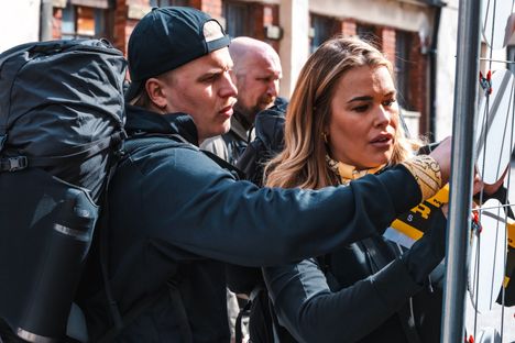 Artturi Sieppi ja Sara Sieppi ovat ilahduttaneet katsojia välittömällä meiningillään.